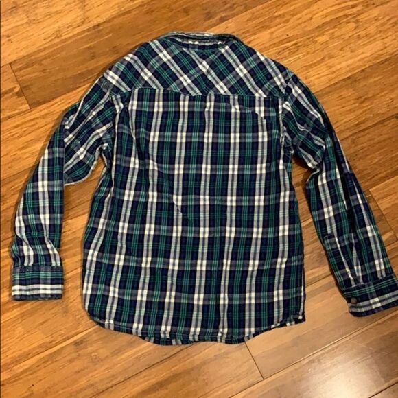 Peek Girls Plaid Snap Button Shirt - Picture 2 of 4